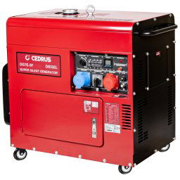 CEDRUS DG7E-3F AGREGAT GENERATOR PRĄDOTWÓRCZY 7.1kW / 12 KM 230/400V AVR WERSJA WYCISZONA SILENT CEDRUS 7.1 kW KD195FC DIESEL