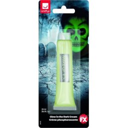 Farba krem do twarzy i ciała 28ml Glow in the Dark fluoryzująca w ciemności