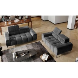 PLAZA 3E Sofa z elektrycznie wysuwanym siedziskiem