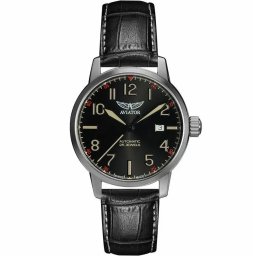Zegarek Męski Aviator Swiss Made V.3.21.0.139.4 Airacobra Auto ★ AUTORYZOWANY SKLEP | Raty 0% | PayPo | ZWROT DO 365 DNI • POLECANA OFERTA ✓