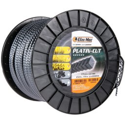 ŻYŁKA TNĄCA OLEO-MAC PLATIN-CUT 3mm / 175m. 2-WARSTWOWA DO KOSY PROFIL KWADRATOWY , SZPULA 63040246 - OFICJALNY DYSTRYBUTOR - AUTORYZOWANY DEALER OLEO MAC
