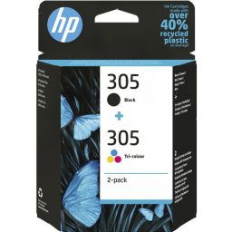 HP Tusz nr 305 2-Pack 6ZD17AE wkład do drukarki atramentowej