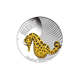 Australia - 2010, 50 cents - Sea Horse - Konik morski - Życie morskie rafy