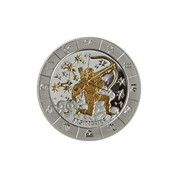 Rwanda - 2009, 1000 Francs - Znaki zodiaku - Strzelec - Sagittarius