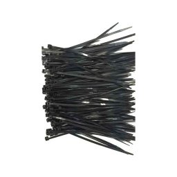 Gembird Opaska zaciskowa nylon 25cm/3.6mm (100szt) czarna