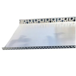 Listwa cokołowa startowa 253mm - profil startowy cokołowy 25cm L=2mb gr. 1mm - pakiet 10 sztuk