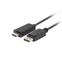 Lanberg Kabel DisplayPort (M) V1.1 -> HDMI (M) 1m czarny