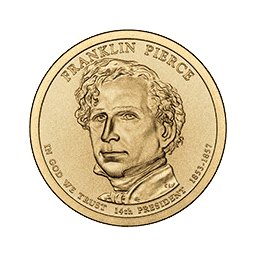 1 dolar 2010 - Franklin Pierce (P)