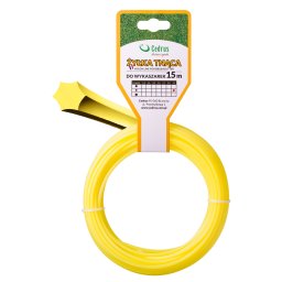 Żyłka tnąca 3.3/15m k gwiazdka żółta CEDRUS DBPLPINBD01HJ330K15 - OFICJALNY DYSTRYBUTOR - AUTORYZOWANY DEALER CEDRUS