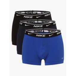Nike Obcisłe bokserki pakowane po 3 szt. Mężczyźni Bawełna niebieski|czarny|wielokolorowy, M