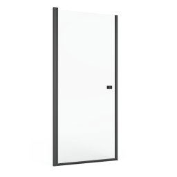Roca Capital drzwi prysznicowe 100x195cm CZARNY MAT AM4710016M