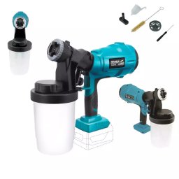 DEDRA DED7057 Agregat malarski akumulatorowy SAS+ALL, pistolet natryskowy 0,7 l/min 900 ml