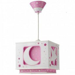Lampa sufitowa Księżyc i Gwiazdki Pink Moon