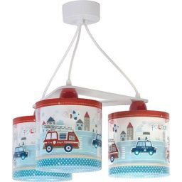 Lampa sufitowa Pojazdy Policja potrójna 3x60W - E27