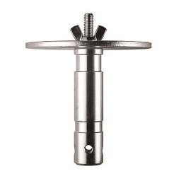 Adapter oświetleniowy Manfrotto 163-12 28mm z gwintem M12 i talerzem