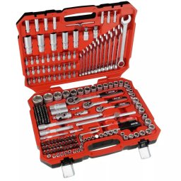 DUŻY ZESTAW KLUCZY NASADOWYCH HILLEN&MOHR 17K216 CRV 216 SZT. 17X1/2&QUOT;, 13X1/4&QUOT; , 8X3/8&QUOT;