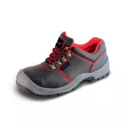 PÓŁBUTY BEZPIECZNE, BUTY BHP DEDRA BH9P1A-46 SKÓRZANE, ROZMIAR: 46, KAT.S1P SRC