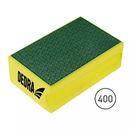 KOSTKA DIAMENTOWA DO SZLIFOWANIA RĘCZNEGO DEDRA FG0400 GRADACJA 400