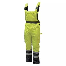 SPODNIE OCIEPLANE OGRODNICZKI DEDRA BH80SO1-M ROZMIAR M, ŻÓŁTE