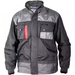 DEDRA BH2BL-S Bluza ochronna robocza S/48 265 g/m² męska kurtka BHP czarna