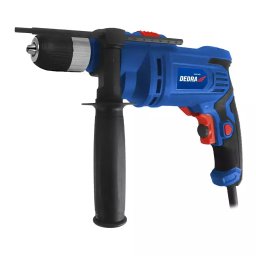 DEDRA DED7959 Wiertarka udarowa sieciowa 700W 13mm samozacisk do betonu i drewna