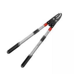 Dedra Garden 80A031 Sekator kowadełkowy teleskopowy do gałęzi, nożyce ogrodowe z przekładnią