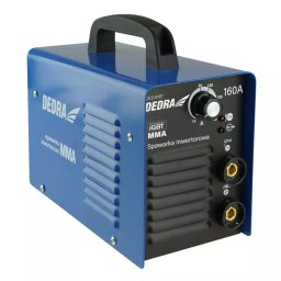 DEDRA DESI191BT Spawarka inwertorowa MMA 160A IGBT 230V elektrody 4 mm