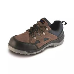 PÓŁBUTY BEZPIECZNE, BUTY BHP DEDRA BH9P2-36 ZAMSZOWE, ROZMIAR: 36, KAT.S1 SRC