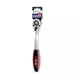 GRZECHOTKA 1/2" HILLEN&MOHR 17J317Z 72T, CRV 6140, ODGIĘTA, UCHWYT DWUMATERIAŁOWY
