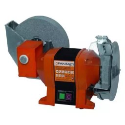 PANSAM A067130 Szlifierka stołowa dwutarczowa ostrzałka 250W 150/200 mm mokro/sucho