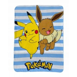 Pled Koc Kocyk polarowy Pokemon 100x140cm