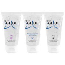 Just Glide zestaw lubrykantów (3x50ml)