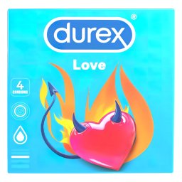 Durex Love - Prezerwatywy Close Fit (4 szt.)