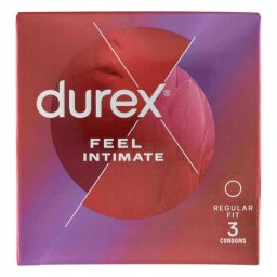 Durex Feel Intimate - cienkie prezerwatywy (3 szt.)