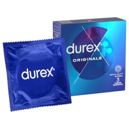 Durex Originals - prezerwatywy - 3 sztuki