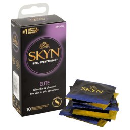 Manix SKYN Elite - prezerwatywy ultra cienkie bez lateksu - 10 sztuk