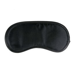 Easytoys - opaska na oczy - satynowa - czarna
