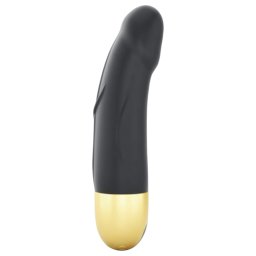 Dorcel Real Vibration S 2.0 - akumulatorowy wibrator (czarno-złoty)