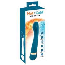 Hot 'n Cold - akumulatorowy wibrator G-Punkt (turkusowy)