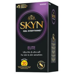 Manix SKYN Elite - ultracienkie bezlateksowe prezerwatywy (20 szt.)