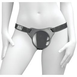 Body Dock OG - czarny strap-on z przyssawką