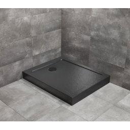 Radaway Doros F Compact Stone brodzik 90x70 czarny SDRFP9070-05-54S