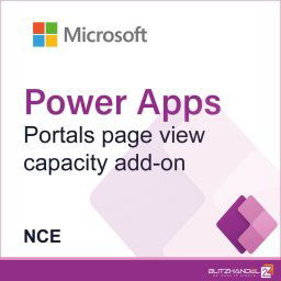 Power Apps Portals page view capacity add-on NCE