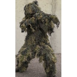 Strój maskujący do lasu Ghillie Suit Woodland Mil-Tec 11962020 Anti fire