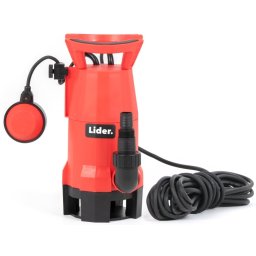 LIDER PBW900 POMPA ZANURZENIOWA ZATAPIALNA DO WODY BRUDNEJ CZYSTEJ OGRODOWA 900W 13000 l/h - OFICJALNY DYSTRYBUTOR - AUTORYZOWANY DEALER LIDER
