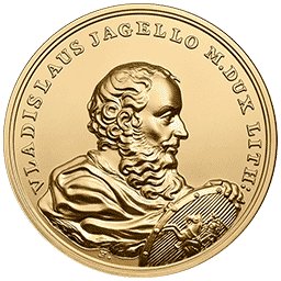 500 zł 2015 Skarby Stanisława Augusta - Władysław Jagiełło