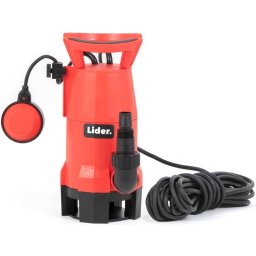 LIDER PWB750 POMPA ZANURZENIOWA ZATAPIALNA DO WODY BRUDNEJ CZYSTEJ OGRODOWA 750W 12500 l/h - OFICJALNY DYSTRYBUTOR - AUTORYZOWANY DEALER LIDER