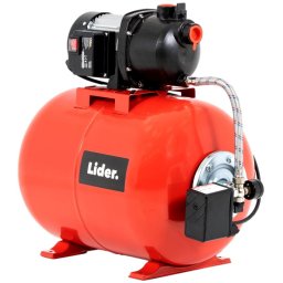 LIDER FH1250 POMPA DO WODY HYDROFOROWA HYDROFOR ZE ZBIORNIKIEM 50L OGRODOWA DO NAWADNIANIA 1200W 4600 l/h