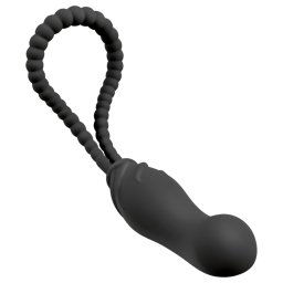 Black Velvet Perfect Fit - czarny dildo do przypinania