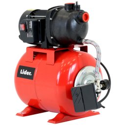LIDER FH8019 ZESTAW HYDROFOROWY HYDROFOR POMPA DO WODY OGRODOWA 3000l/h HYDROFOR 800W ZE ZBIORNIKIEM 19L - OFICJALNY DYSTRYBUTOR - AUTORYZOWANY DEALER LIDER